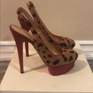 Charlotte Olympia Pony slung backs